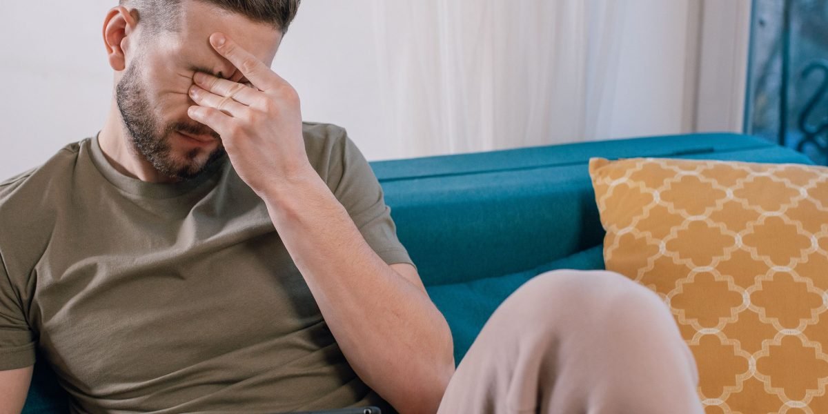 Visualizing the feeling of being caught in the anxiety-avoidance cycle, where temporary relief reinforces the pattern of fear.