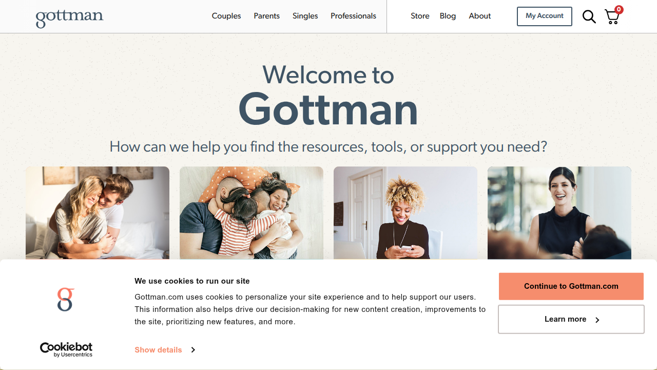 Explore the official website of The Gottman Institute for resources on couples therapy and relationship health.