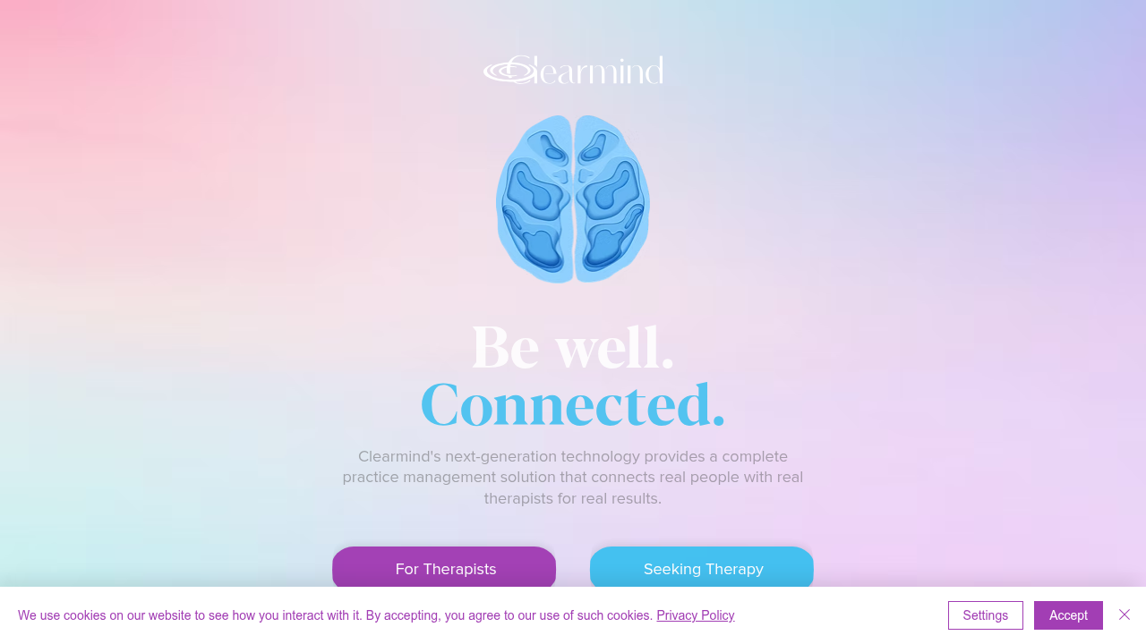 ClearMind Health blog post discussing top online therapy directories.