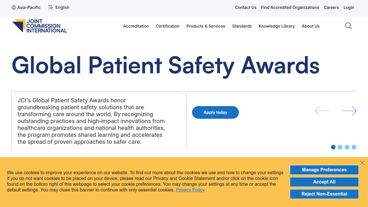 The Joint Commission website outlines accreditation standards and offers a provider locator tool to find accredited behavioral health services.