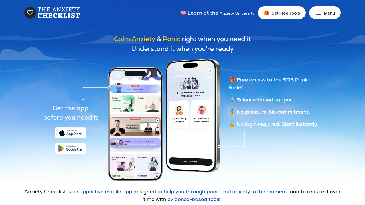 Access guides and tools like the "fear ladder" to overcome anxiety challenges.