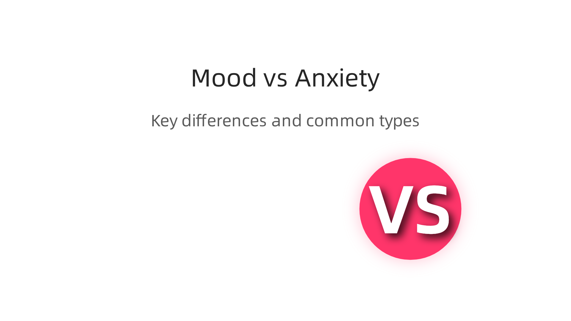 Understanding the distinct characteristics and common types of mood and anxiety disorders.