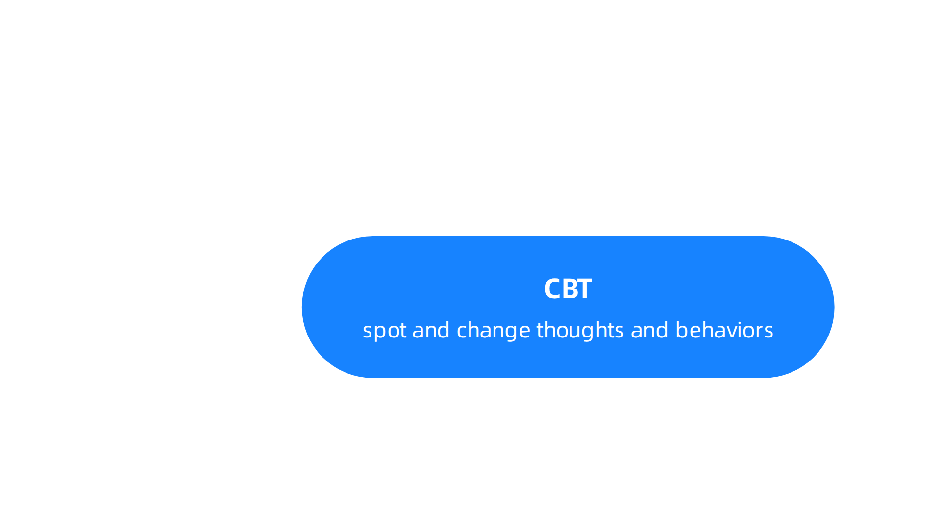 Key therapeutic approaches commonly used to treat social anxiety.