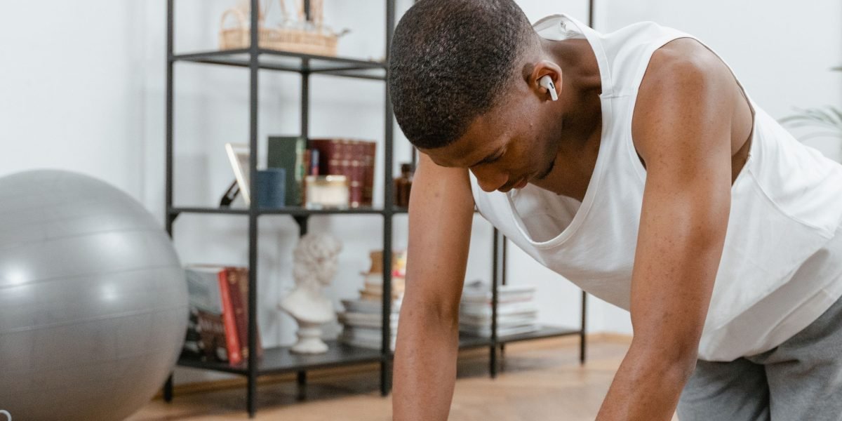 A person engaged in a consistent exercise routine, emphasizing dedication and sustained effort.